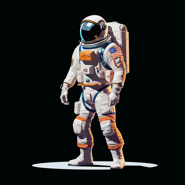 astronaut ve vesmíru